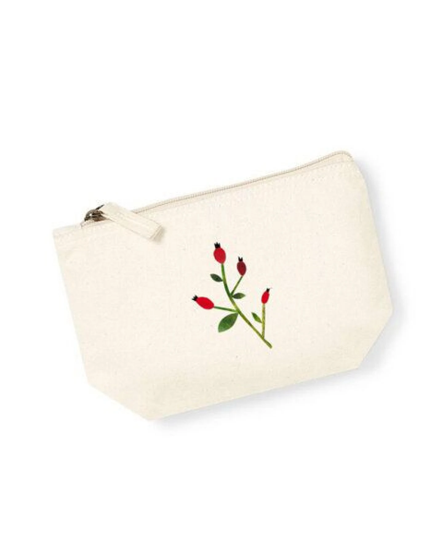 MELAdi Accessoire-Tasche aus Biobaumwolle - Größe S Hagebutte – Ansicht 2