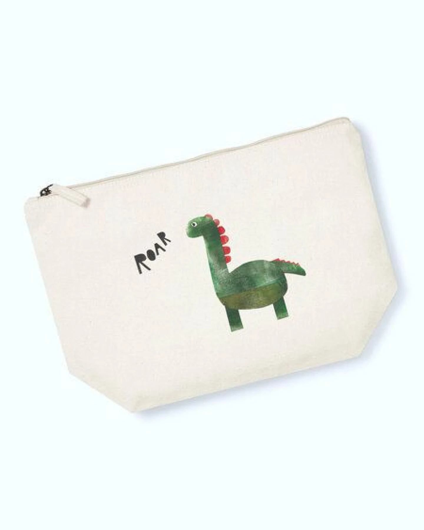 Meladi Accessoire-Taschen aus Biobaumwolle - Größe L Dino – Ansicht 3