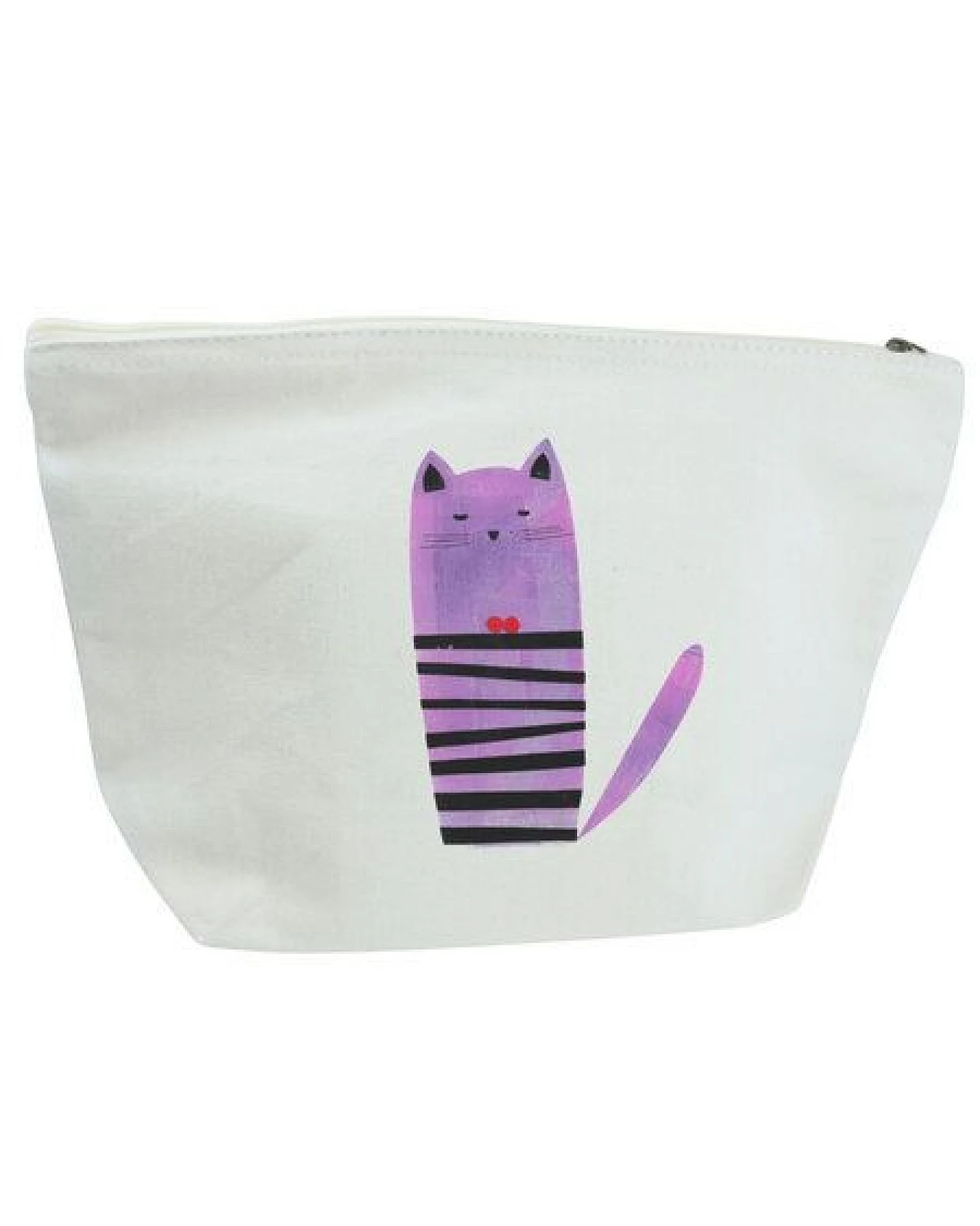 MELAdi Accessoire-Tasche aus Biobaumwolle - Größe M Katze – Ansicht 4
