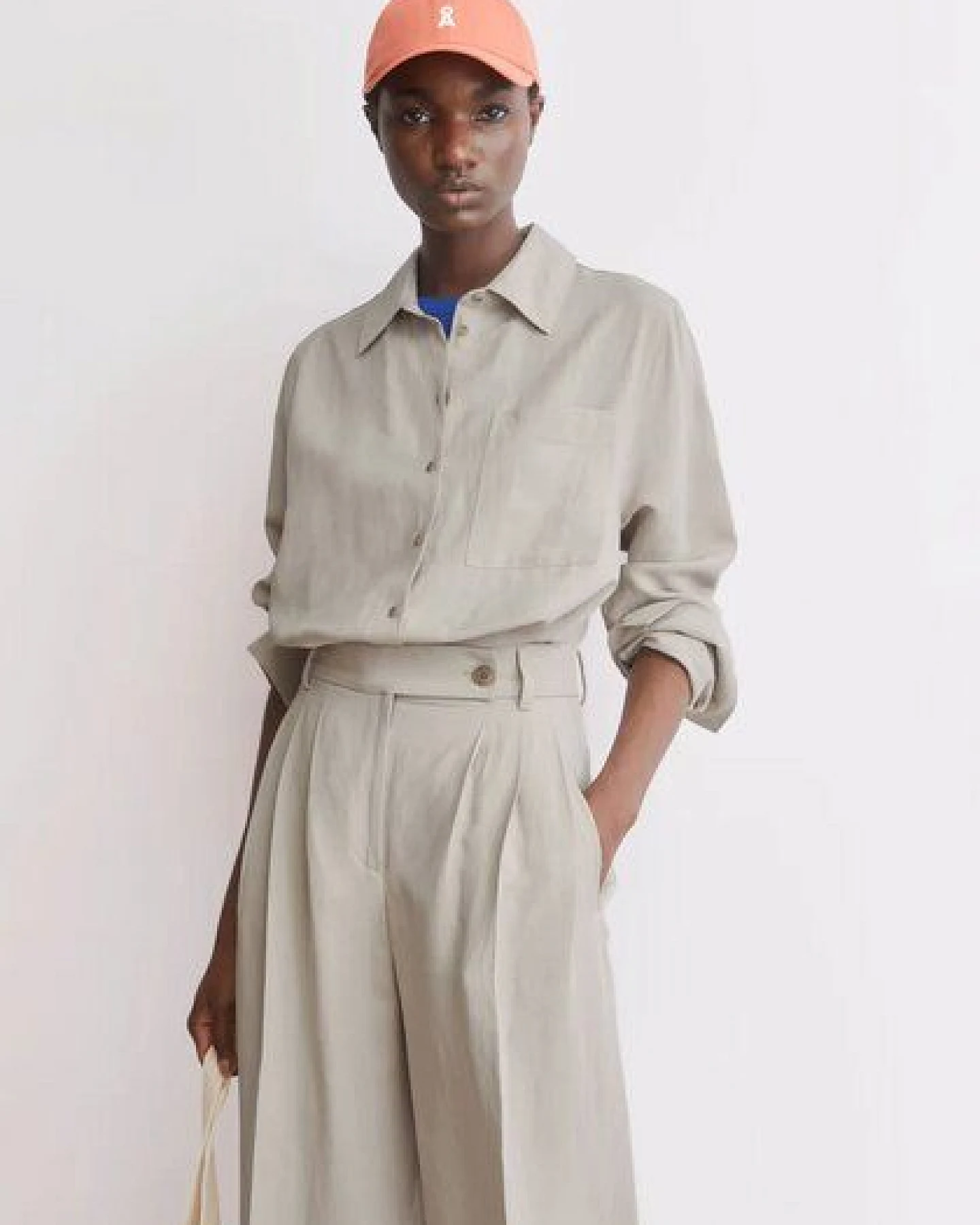 ARMEDANGELS LINEN BLEND Damen Bluse aus Leinen-Mix – Ansicht 2