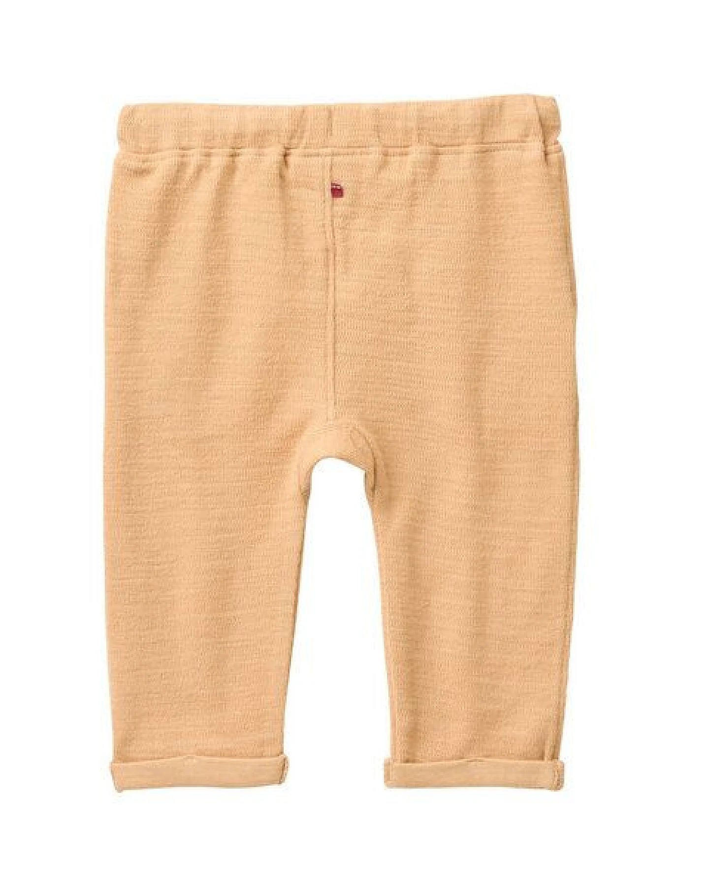 People Wear Organic Sweat Hose, gelb uni, Bio-Baumwolle – Ansicht 2
