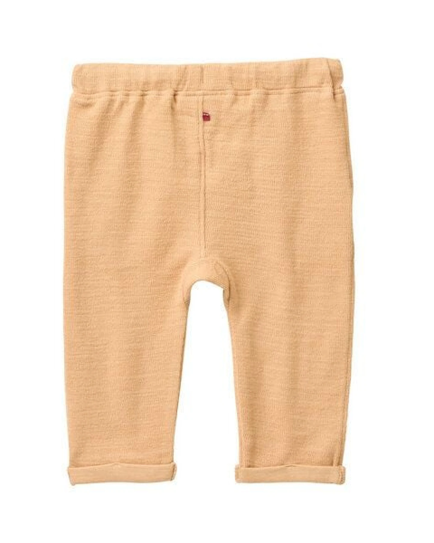 People Wear Organic Sweat Hose, gelb uni, Bio-Baumwolle – Ansicht 2