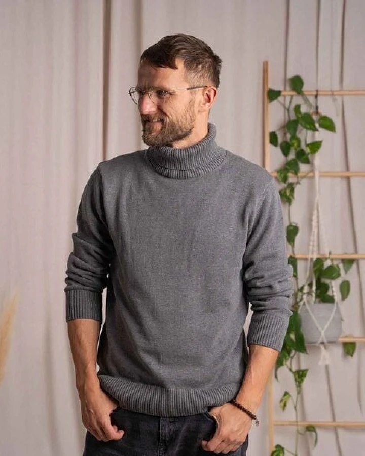 Vresh Clothing Vlavio - Strickpullover aus Biobaumwolle