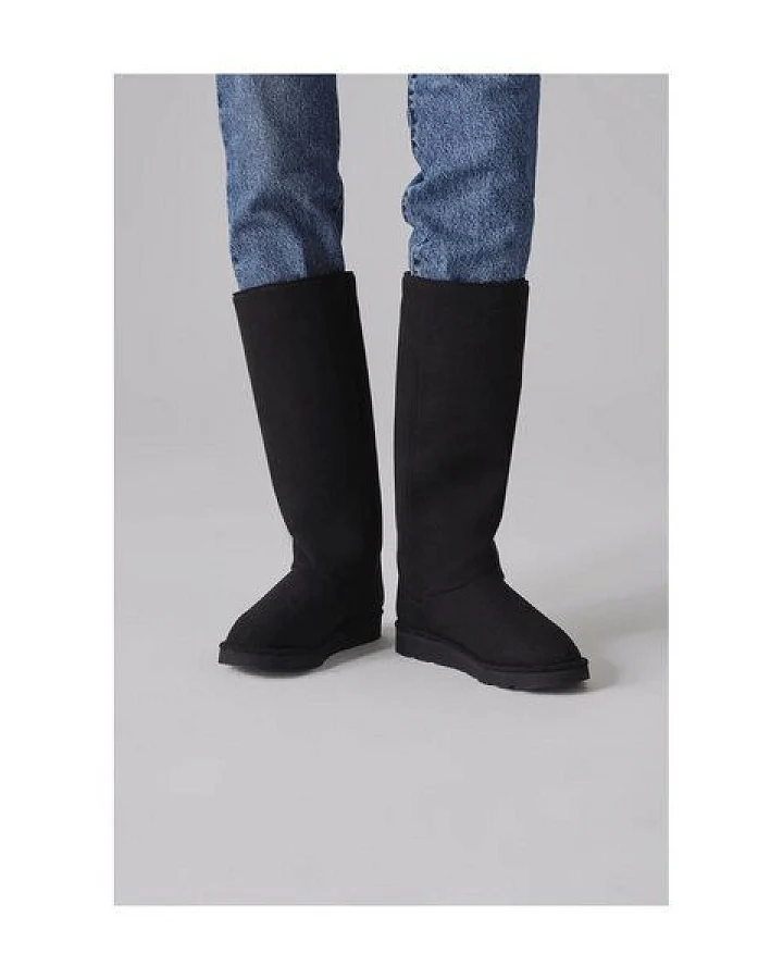 The New Orchard Classic Vegan Long Black, Beige
