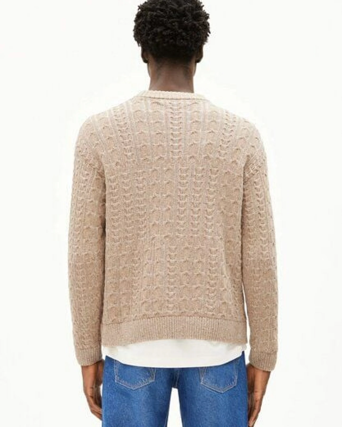 ARMEDANGELS Daako - silver melange tweed-true camel – Ansicht 2