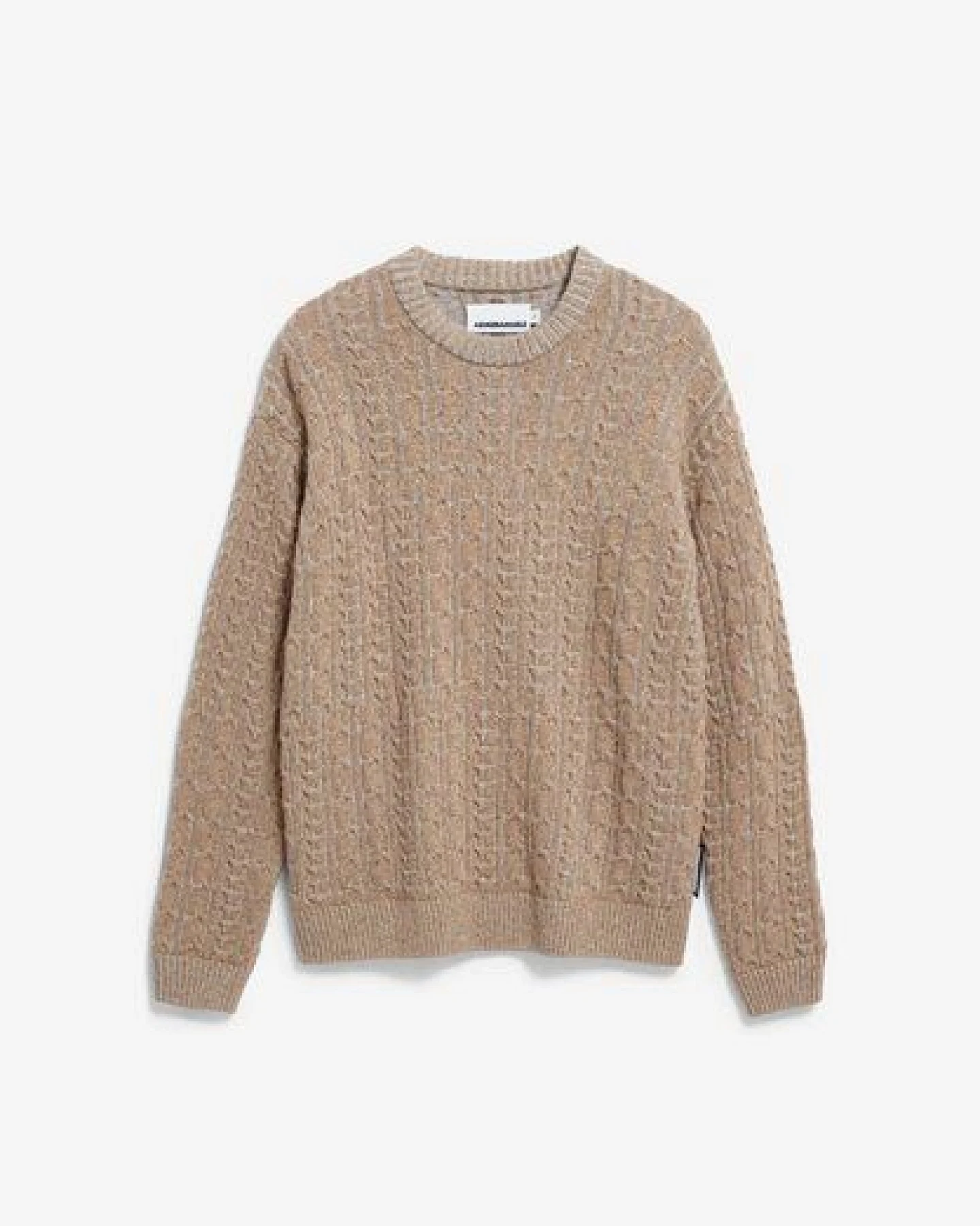 ARMEDANGELS Daako - silver melange tweed-true camel – Ansicht 4