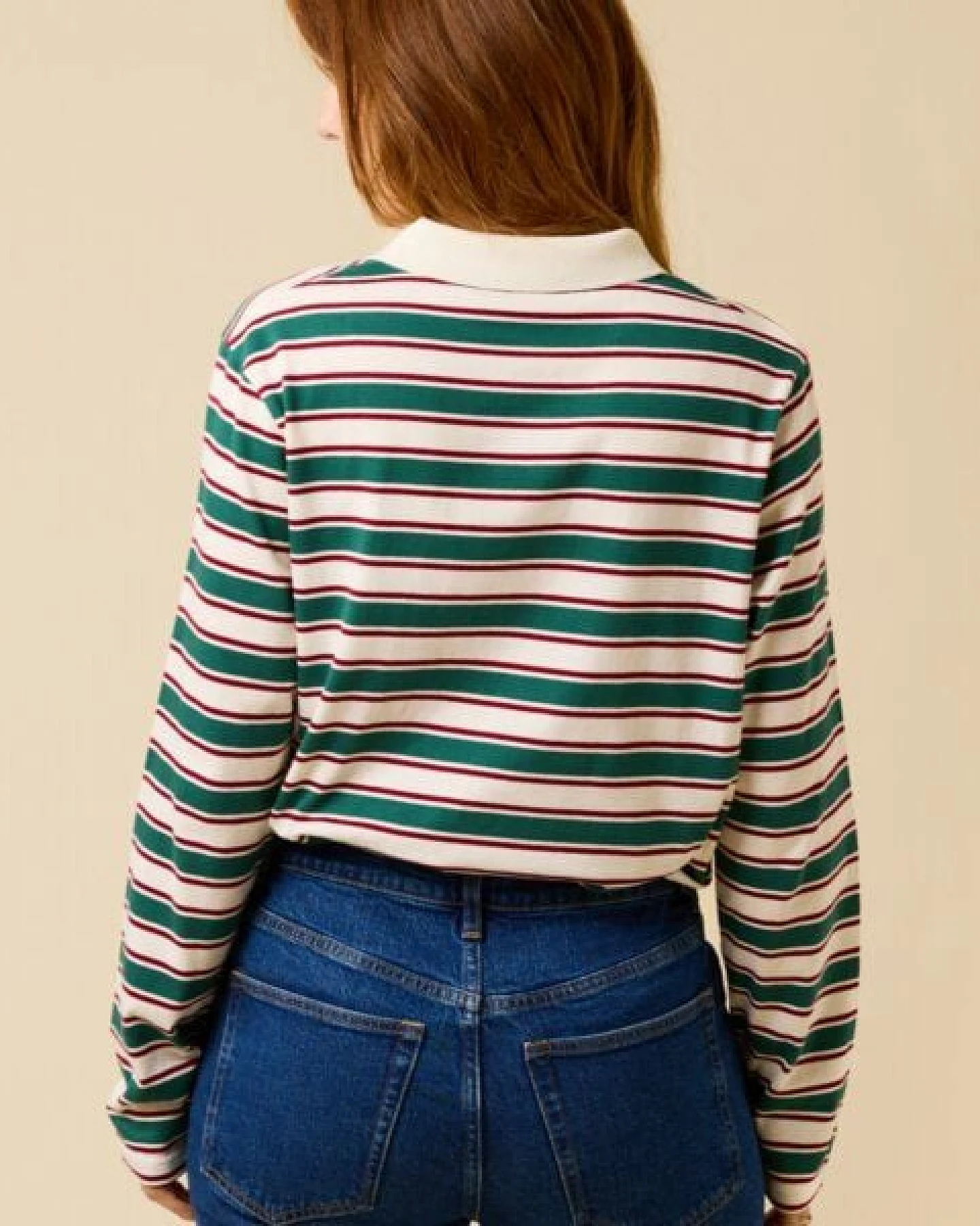 popeia Damen Poloshirt aus Bio-Baumwolle – Ansicht 3