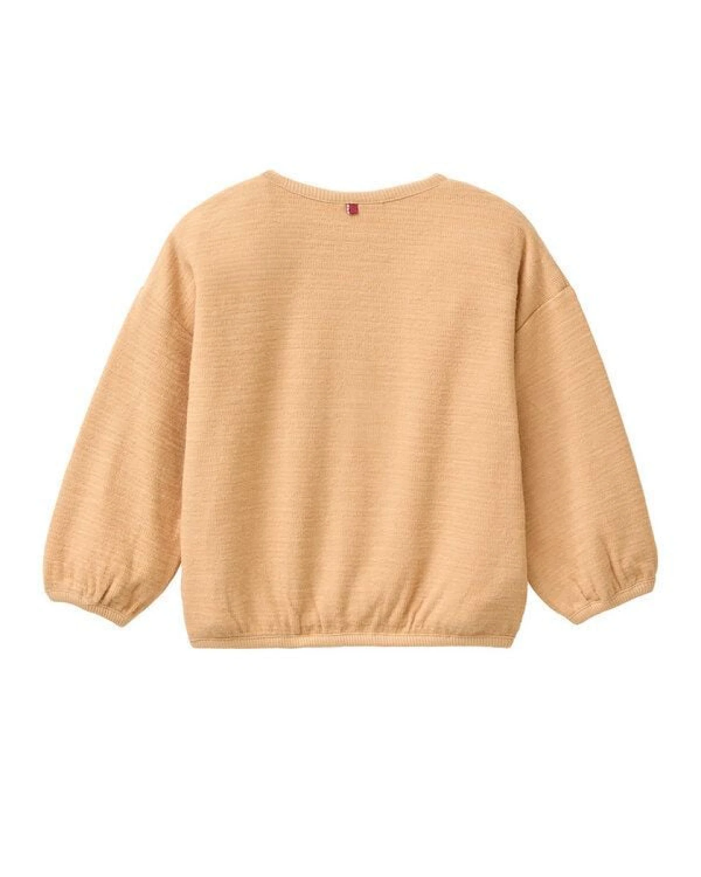 People Wear Organic Sweat Pullover, gelb uni, "Tierfreunde", Bio-Baumwolle – Ansicht 4
