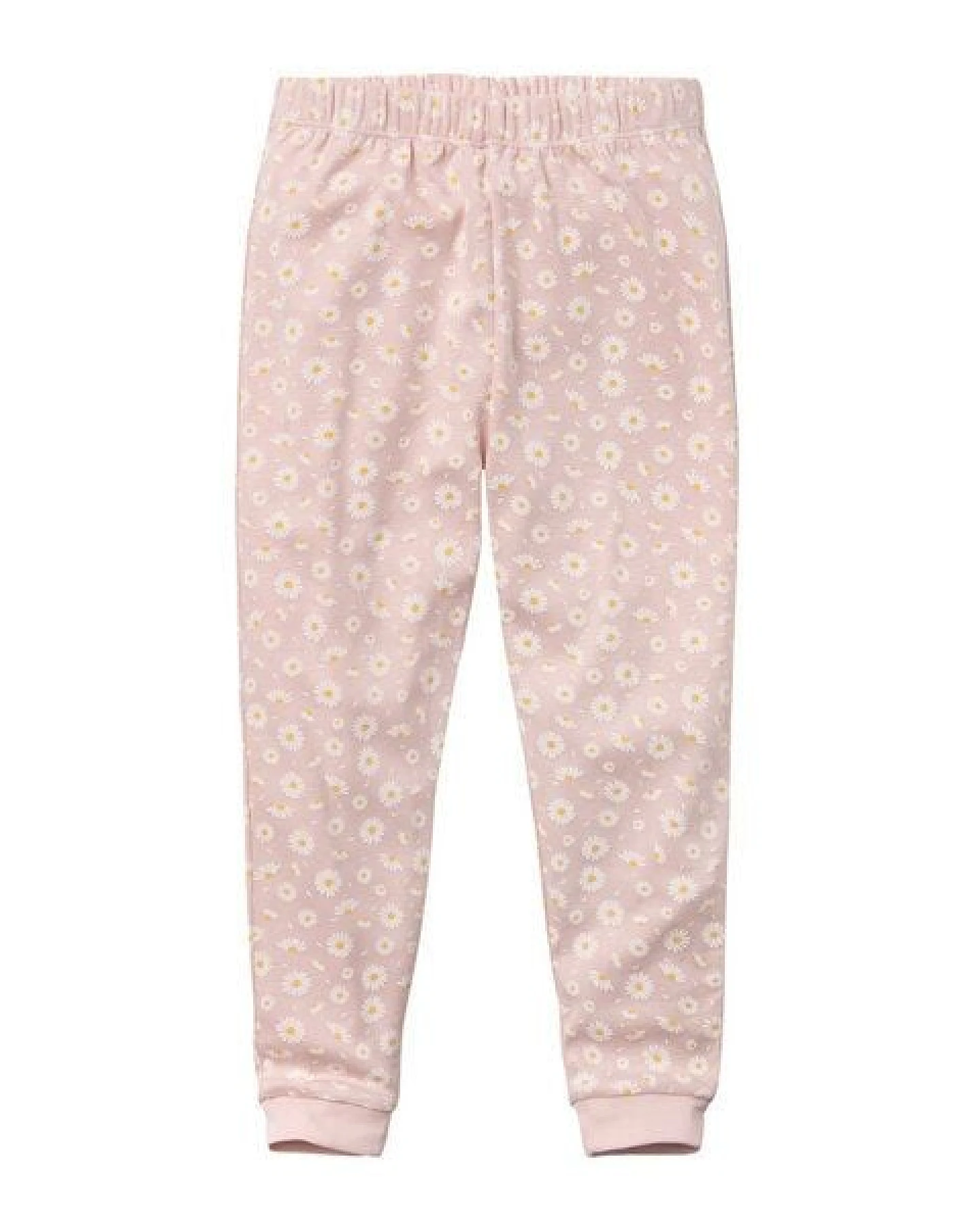 People Wear Organic Pyjama, rosa bedruckt, "floral", Bio-Baumwolle – Ansicht 4