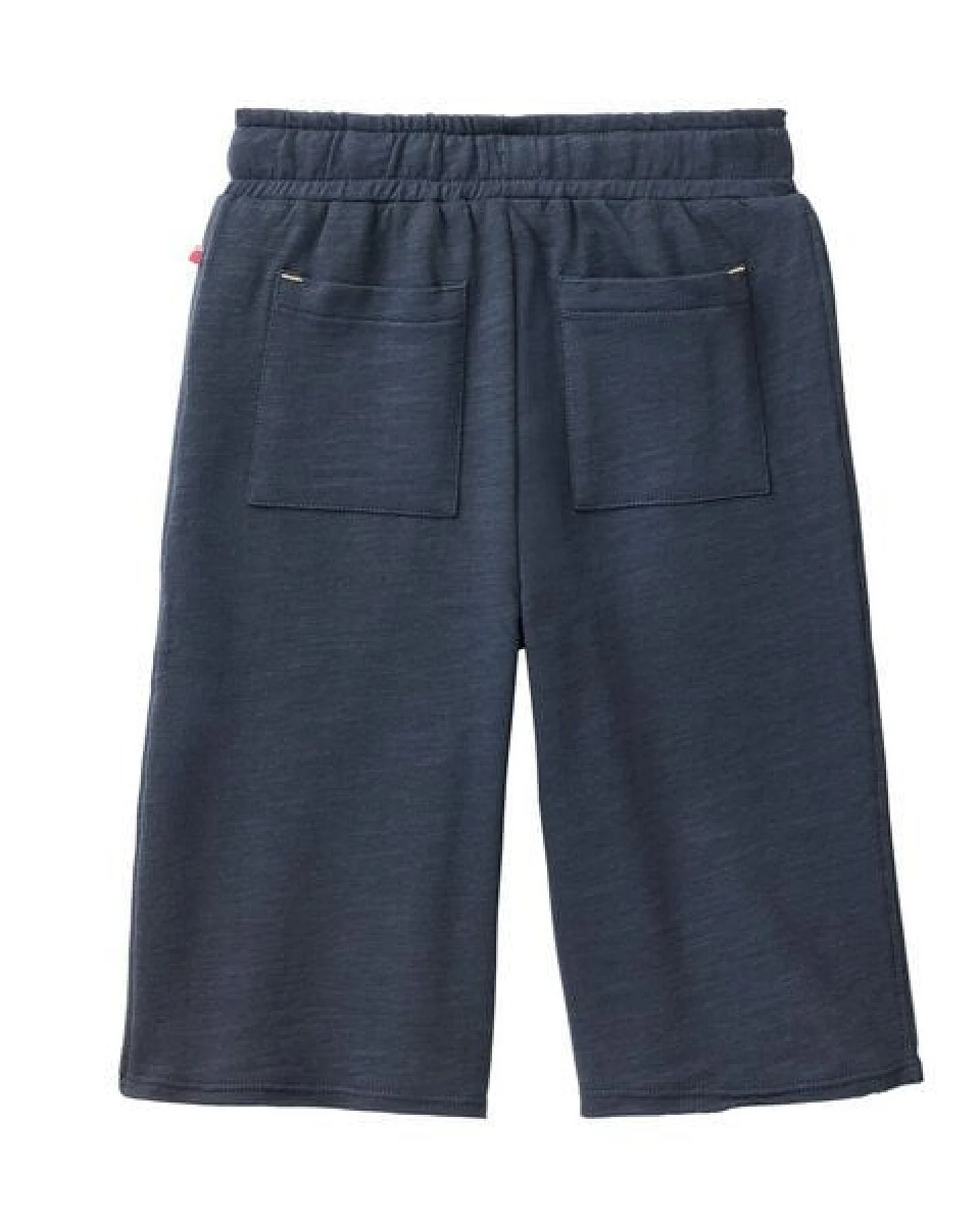 People Wear Organic "Sweat Boardshorts, blau uni, Bio-Baumwolle" – Ansicht 2