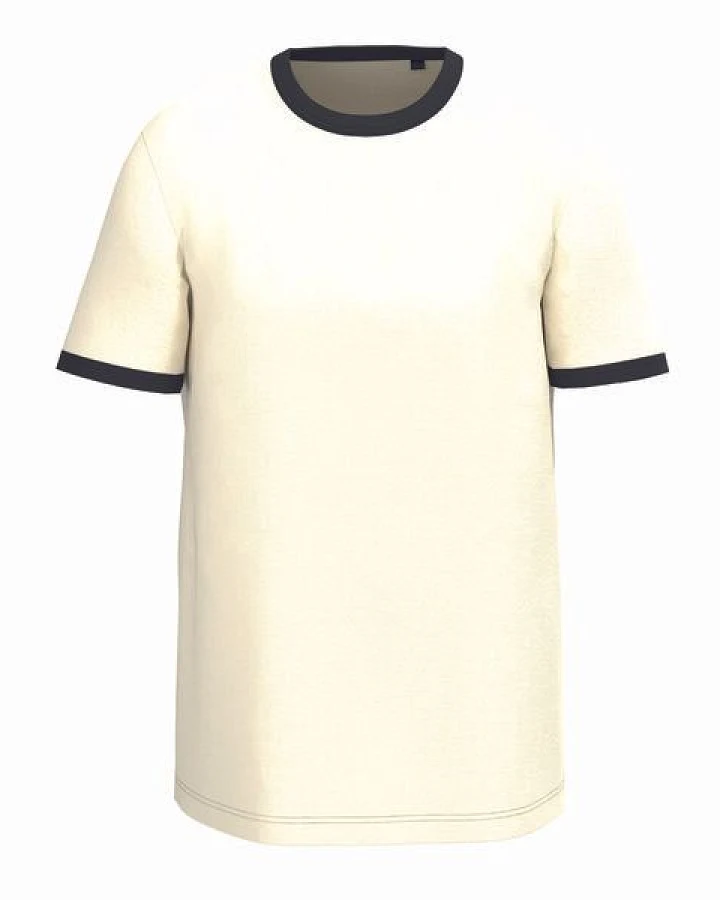 Greenspired Herren Ringer T-Shirt aus Bio-Baumwolle 180 g/m² S - XXL 180g/m²