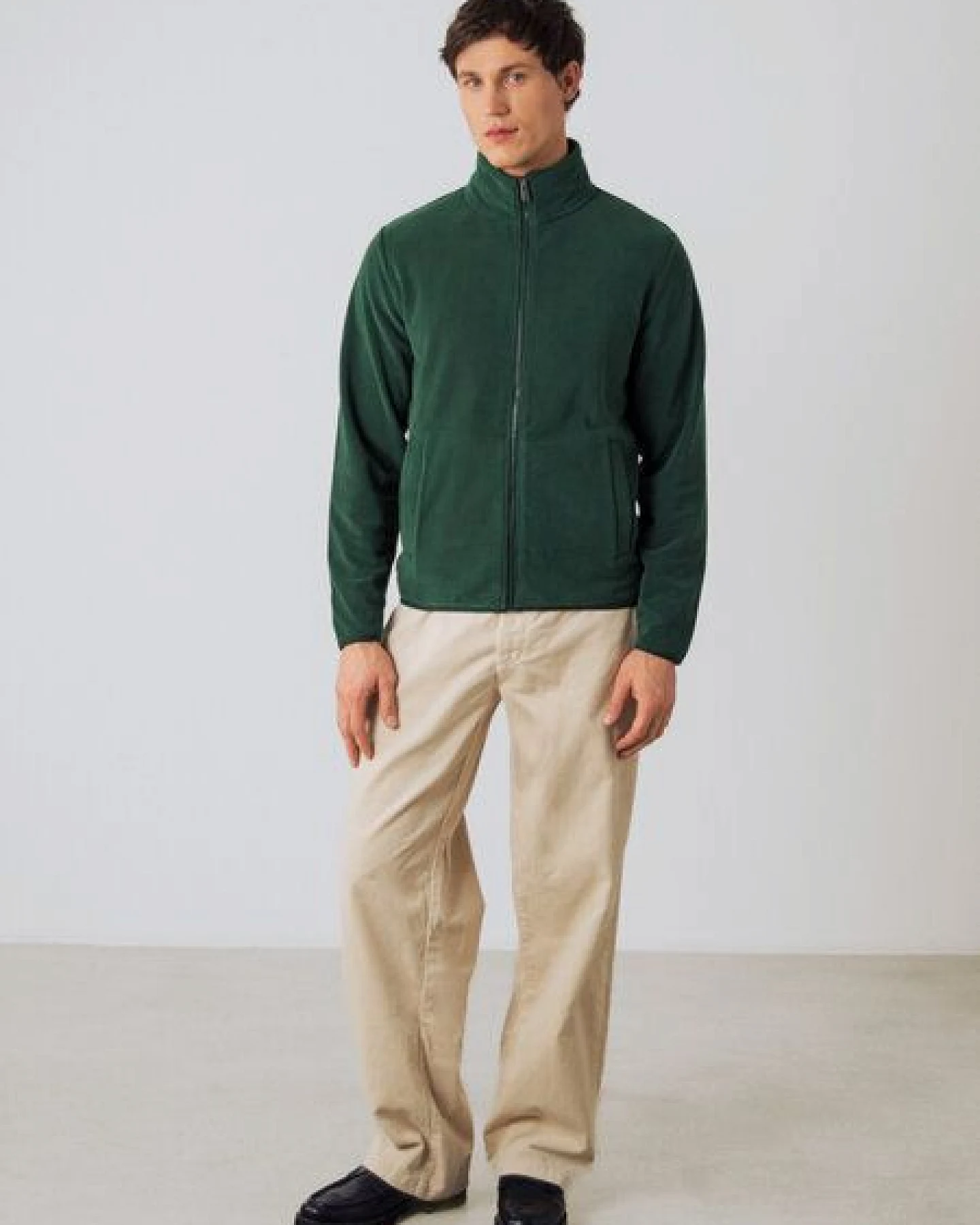 Honest Basics Kuschelige Fleecejacke aus recyceltem Polyester – Ansicht 3