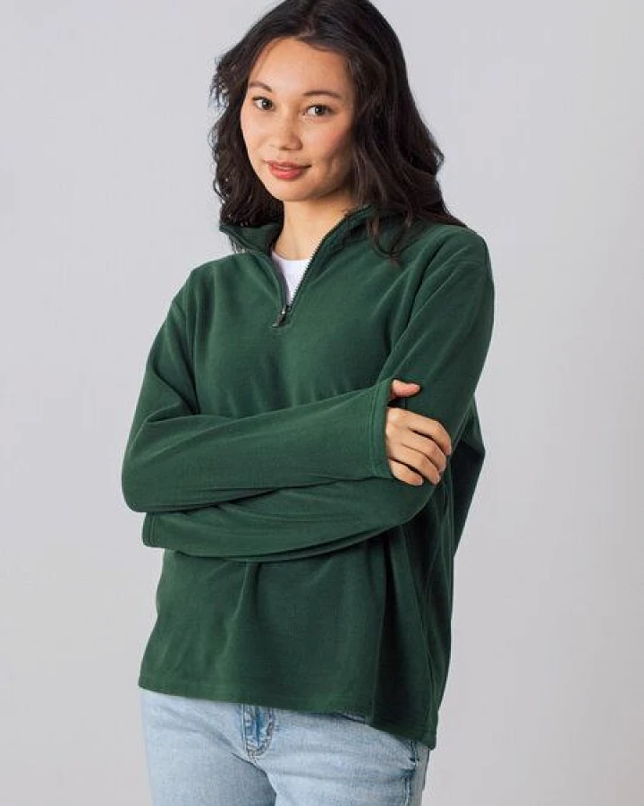 Honest Basics Damen Fleecejacke aus recyceltem Polyester