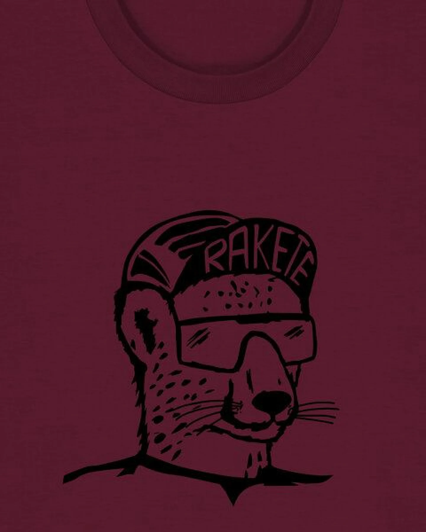 päfjes Gepard die Rakete Fahrrad Gravel - Unisex Männer Bio Unifarben T-Shirt – Ansicht 4