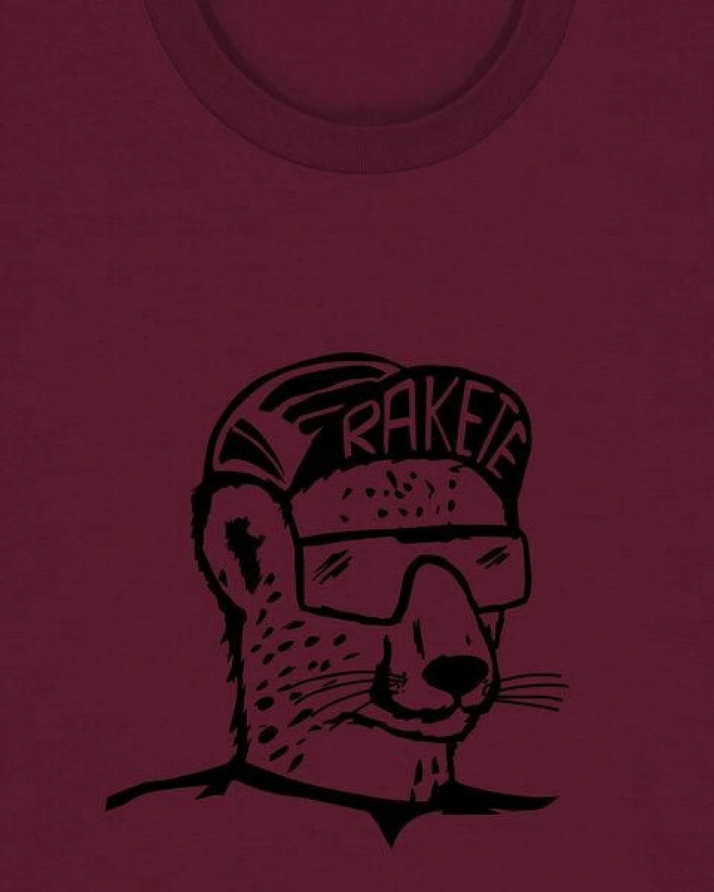 päfjes Gepard die Rakete Fahrrad Gravel - Unisex Männer Bio Unifarben T-Shirt – Ansicht 4