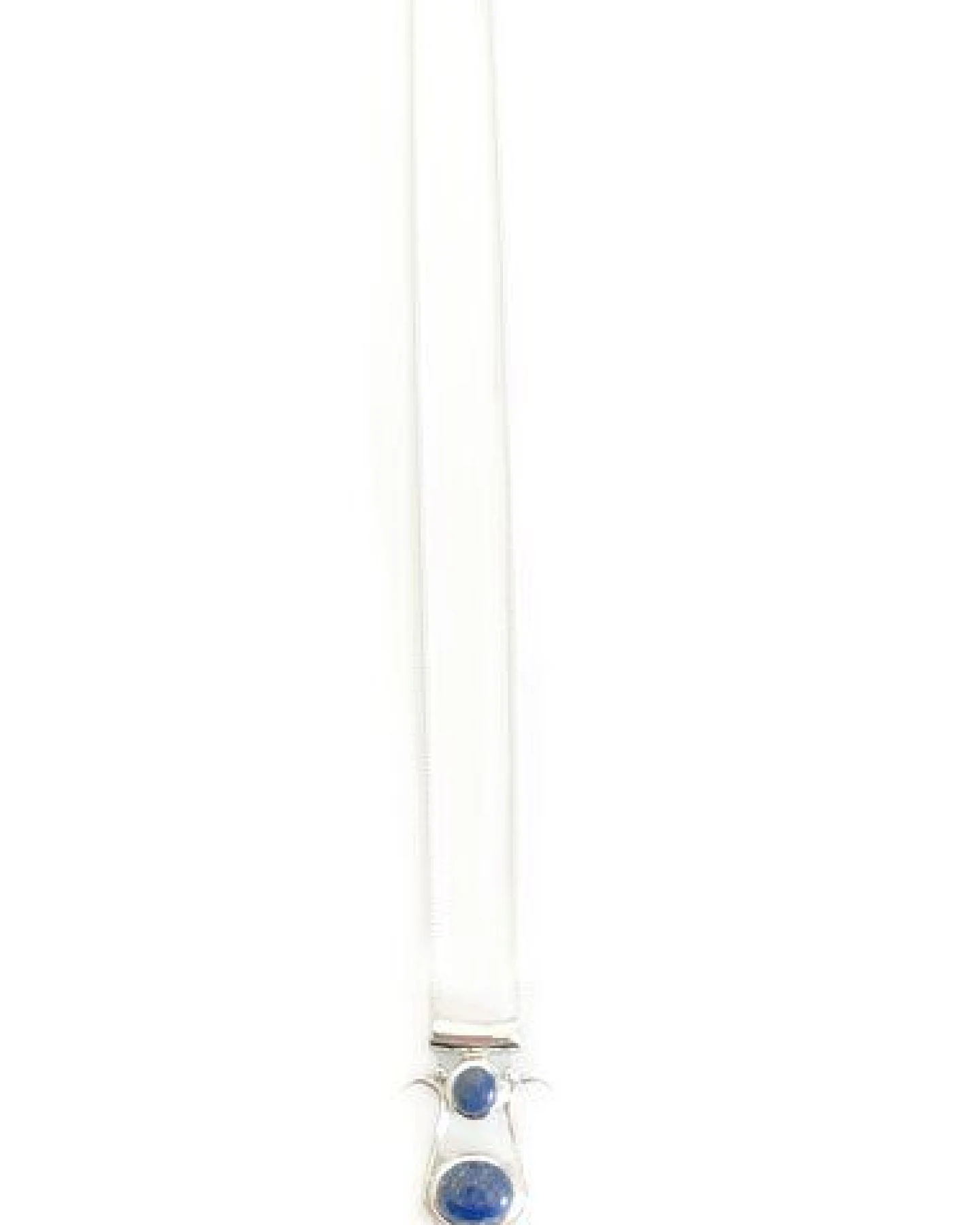 Crystal and Sage Lapislazuli Halskette 925 Sterling Silber Göttin Isis Edelsteinkette – Ansicht 2