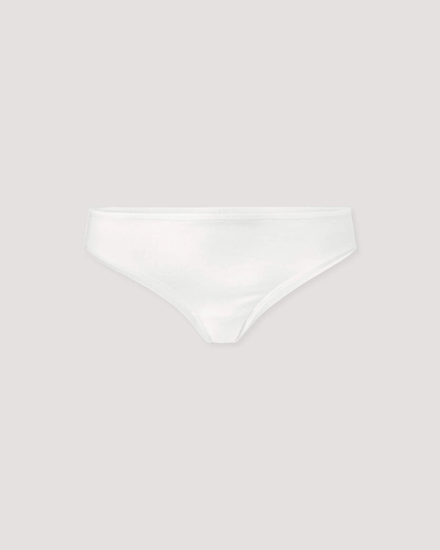 hessnatur Damen Slip Regular Cut COTTON FEEL aus Bio-Baumwolle - weiß - Größe 40 – Ansicht 4