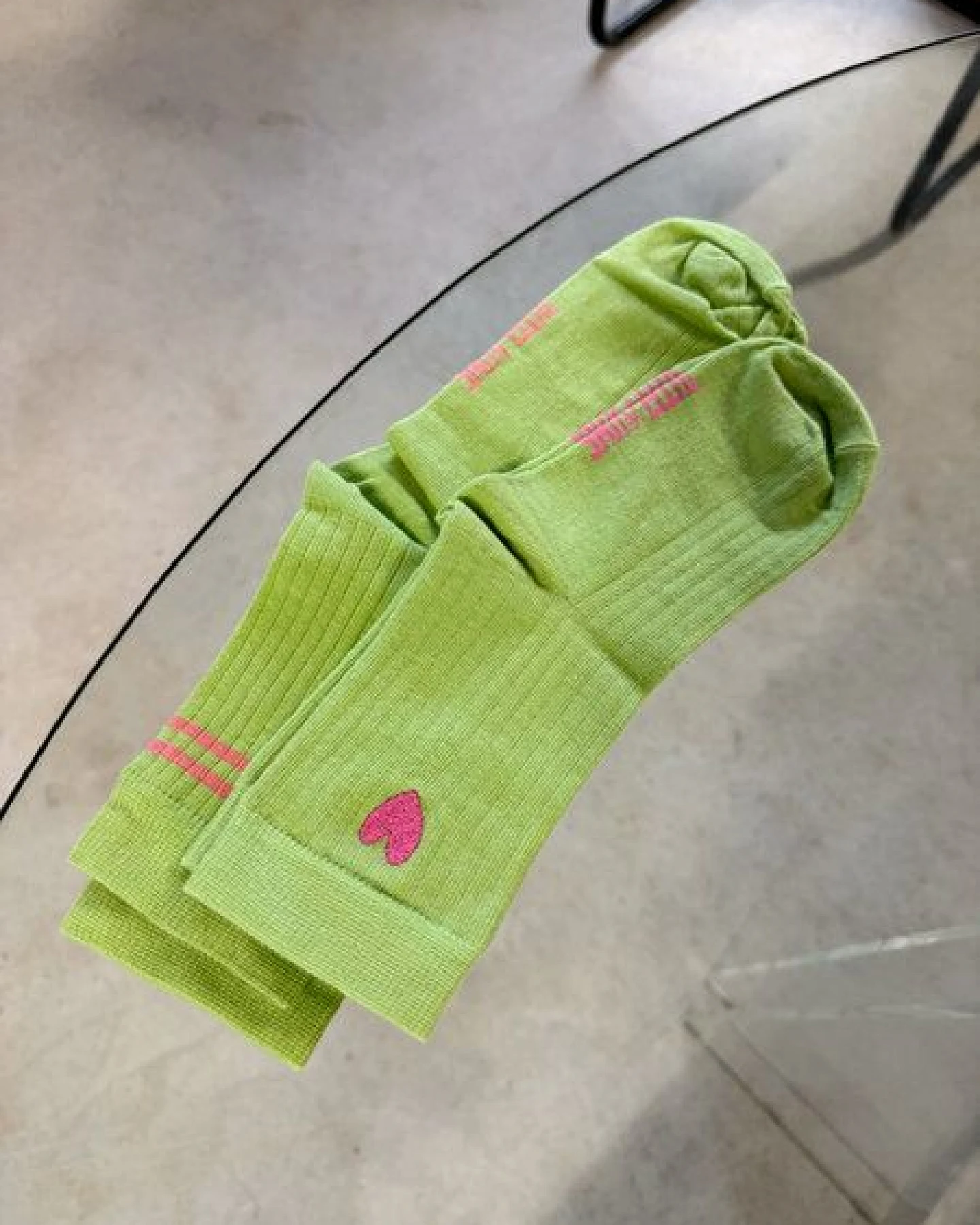 Jutelaune Greenish Heart Socks – Ansicht 2