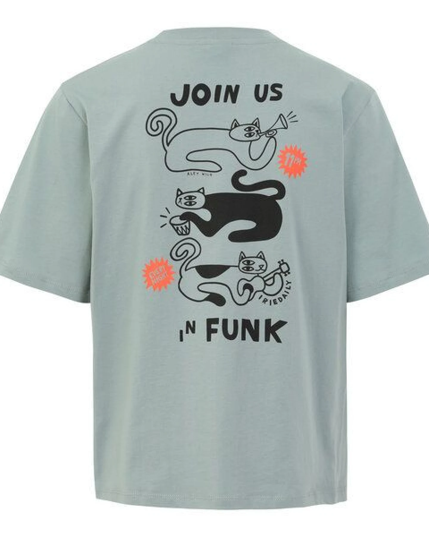 Iriedaily Cat Funk T-Shirt – Ansicht 2