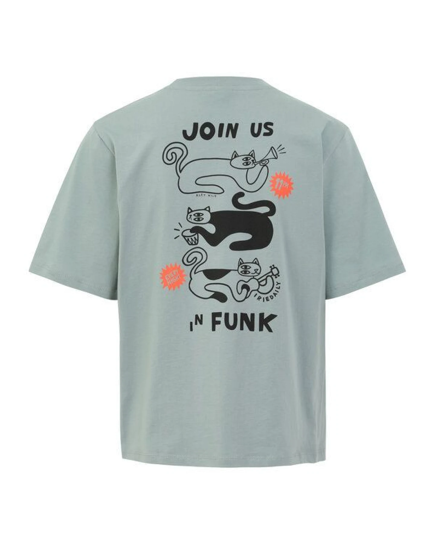 Iriedaily Cat Funk T-Shirt – Ansicht 2