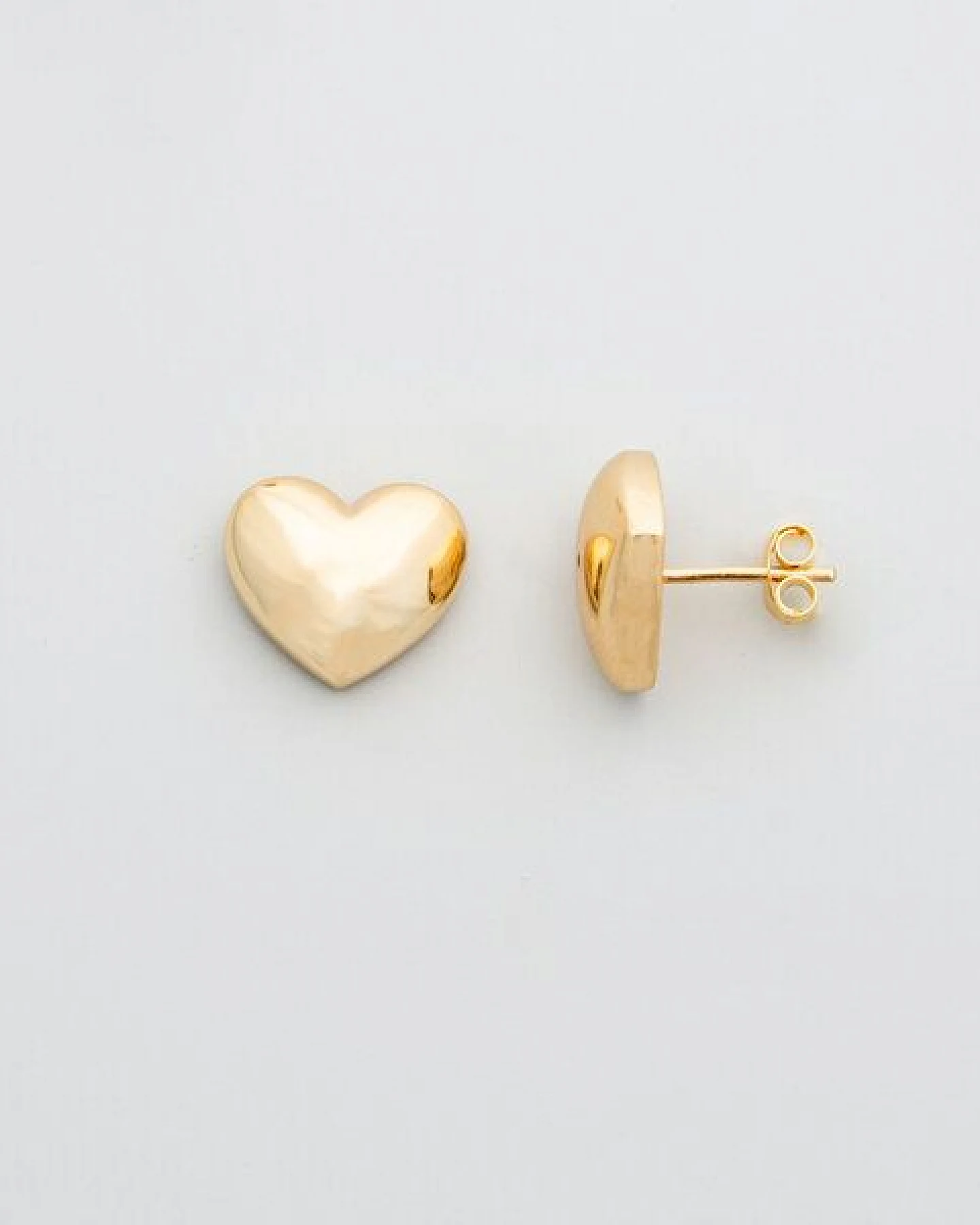 fejn jewelry Ohrstecker 'big heart' in Herzform – Ansicht 2