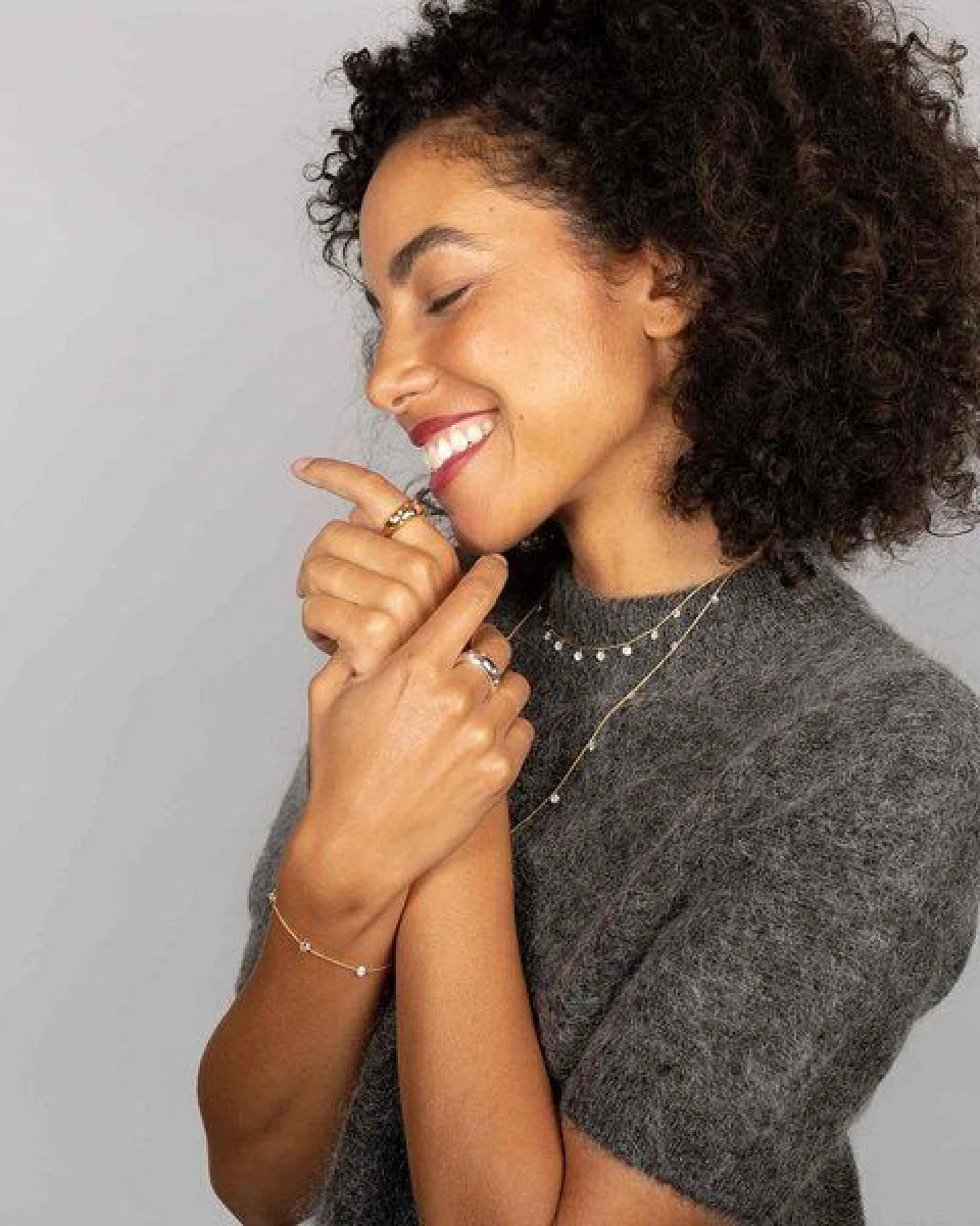 fejn jewelry Armband 'sparkle' mit funkelnden Zirkonia – Ansicht 3