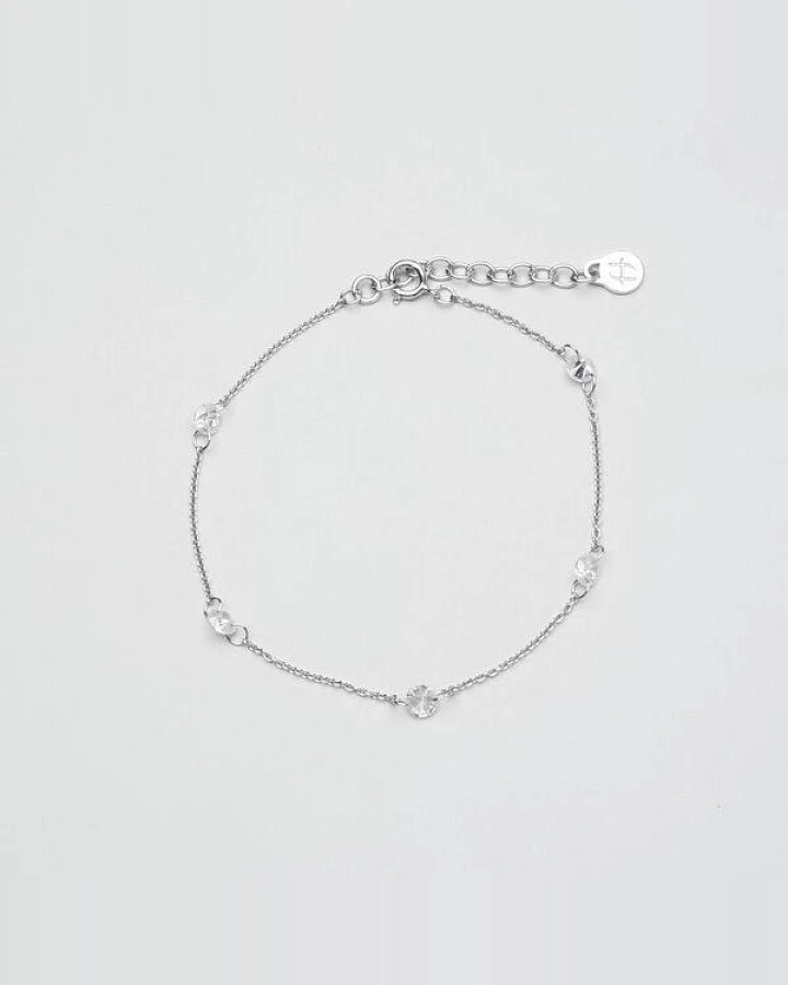 fejn jewelry Armband 'sparkle' mit funkelnden Zirkonia