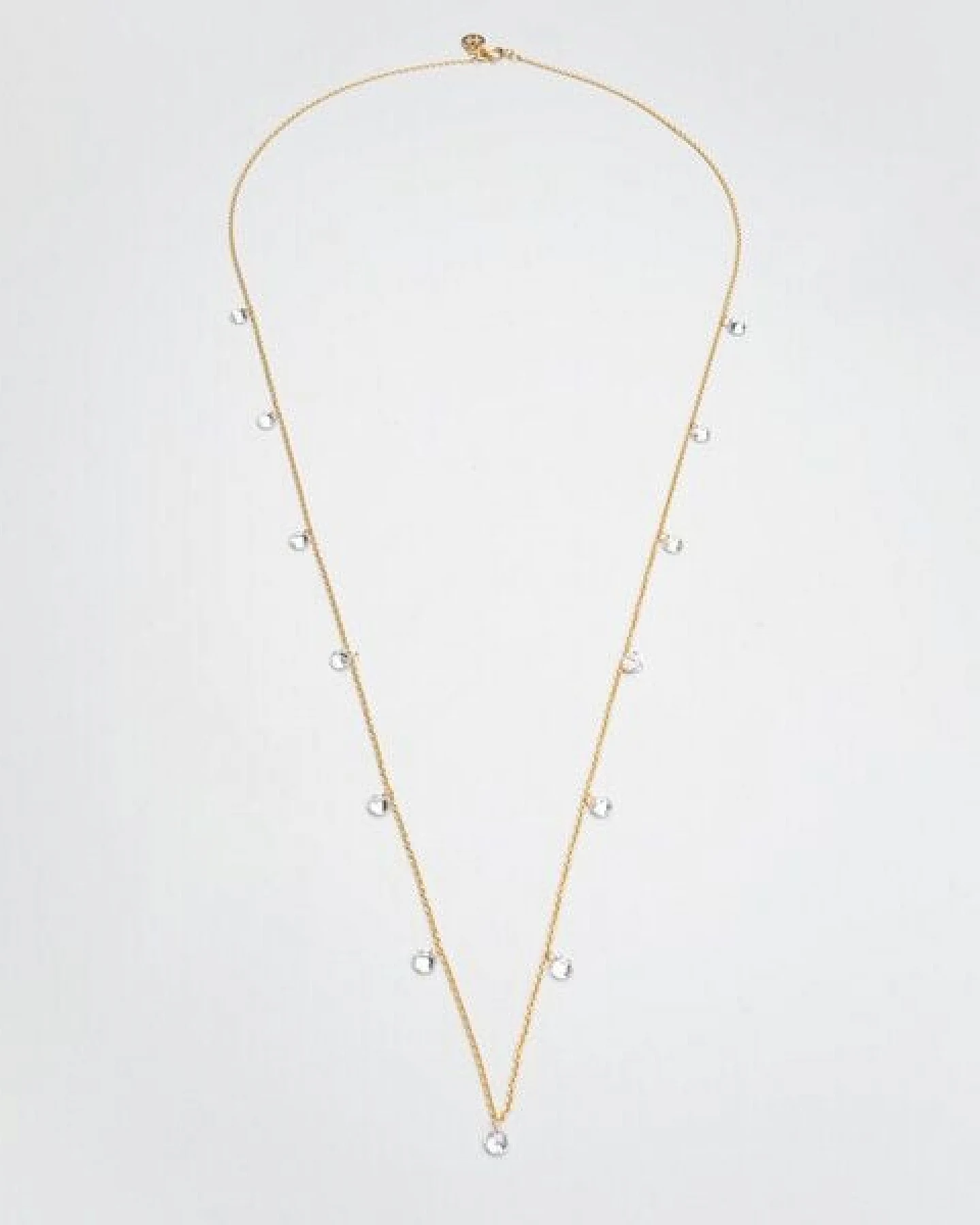fejn jewelry Kette 'long sparkle' - mit Zirkona – Ansicht 2