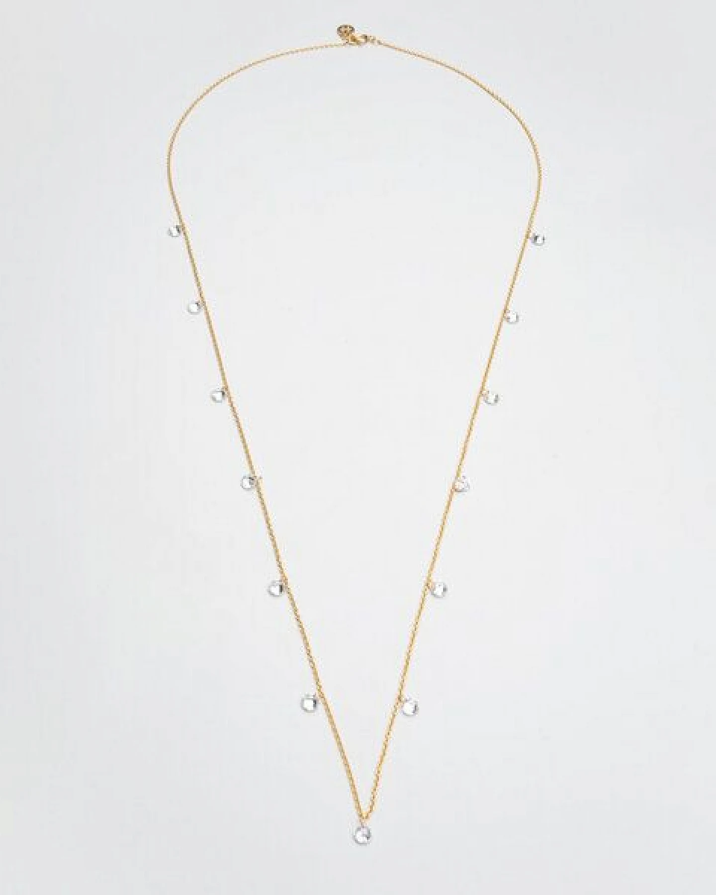 fejn jewelry Kette 'long sparkle' - mit Zirkona – Ansicht 2
