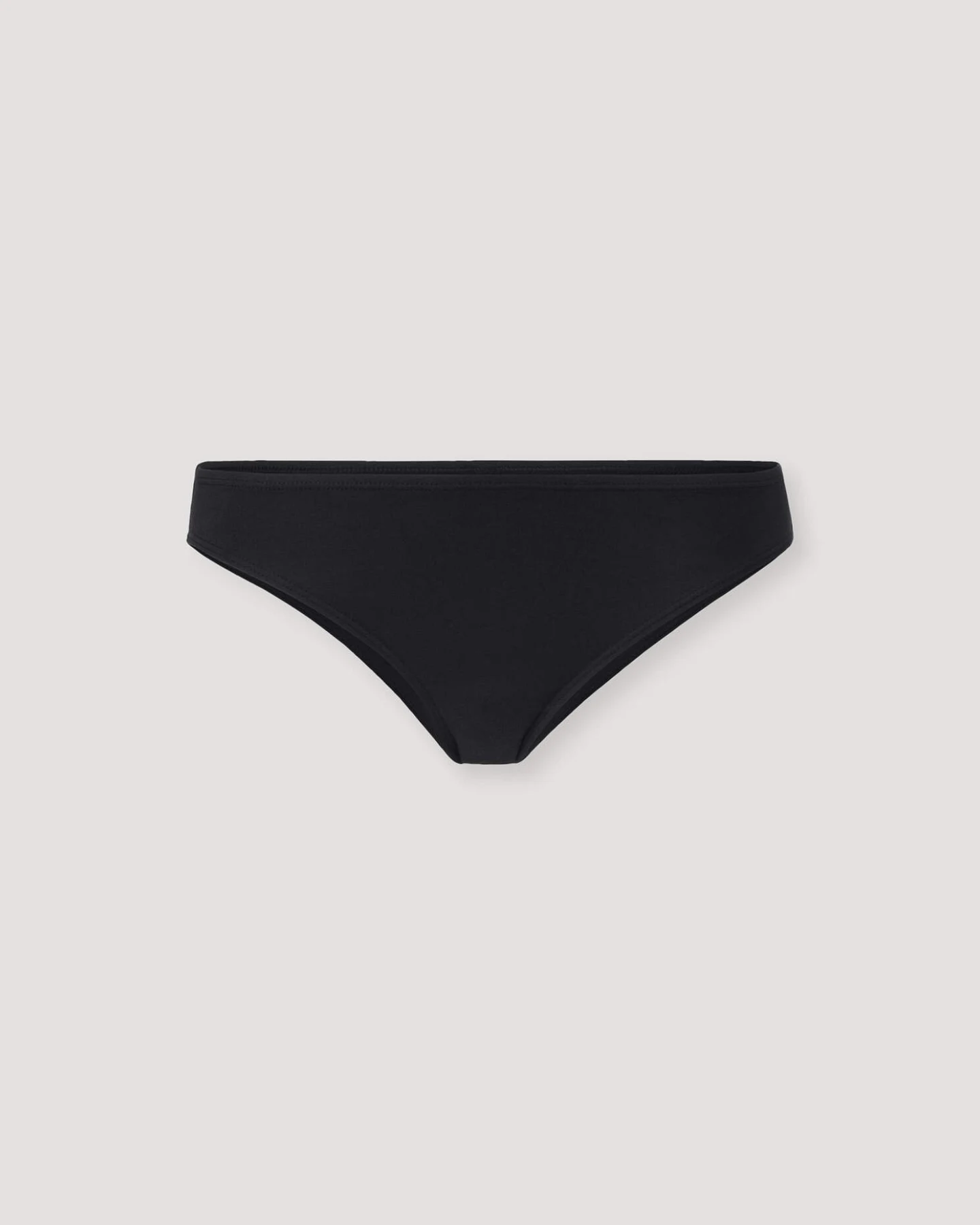 hessnatur Damen Slip Regular Cut COTTON FEEL aus Bio-Baumwolle - schwarz - Größe 40 – Ansicht 4