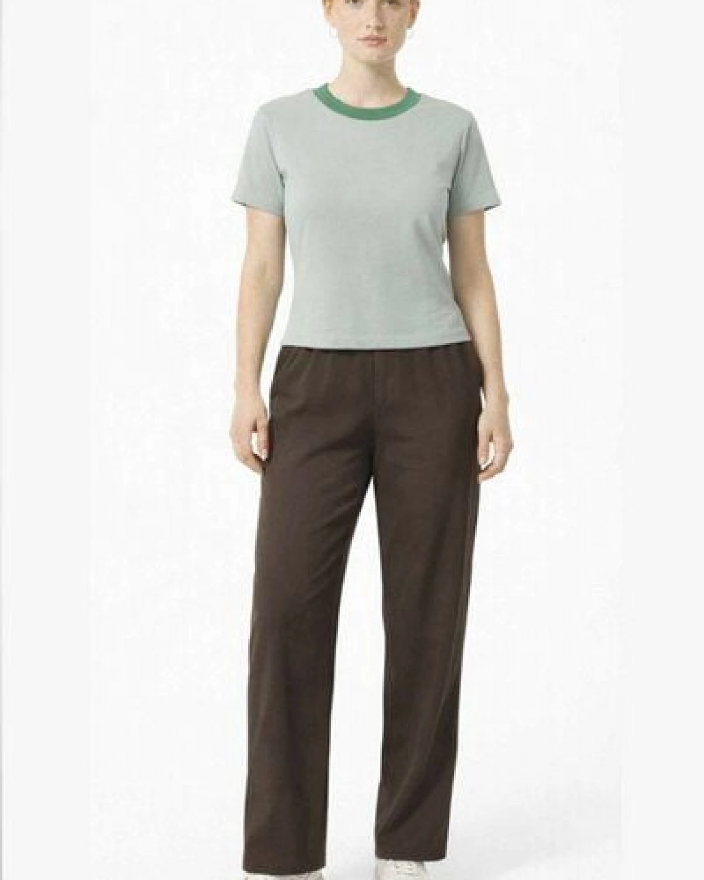 ein garten Studios Basic Shirt – Boxy Girlie Tee aus Bio-Baumwolle – Ansicht 2
