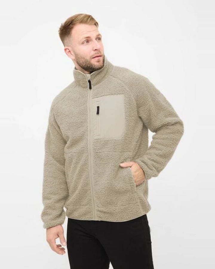derbe Fleecejacke „Kuschelbypocket“