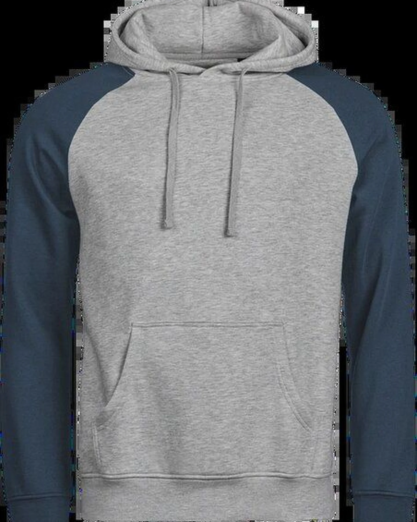 TeeJays Herren Hoodie Kapuzenpullover Sweater Two Tone Bio - Baumwolle bis 3XL Hoody – Ansicht 3