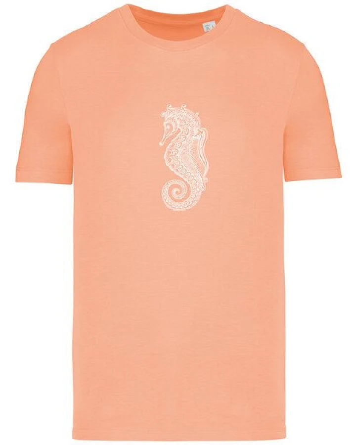 Brandless Basic Bio T-Shirt Nr.4 Seepferd 155g/m² XXS - 5 XL