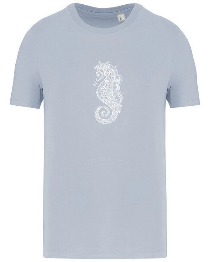 Brandless Basic Bio T-Shirt Nr.4 Seepferd 155g/m² XXS - 5 XL