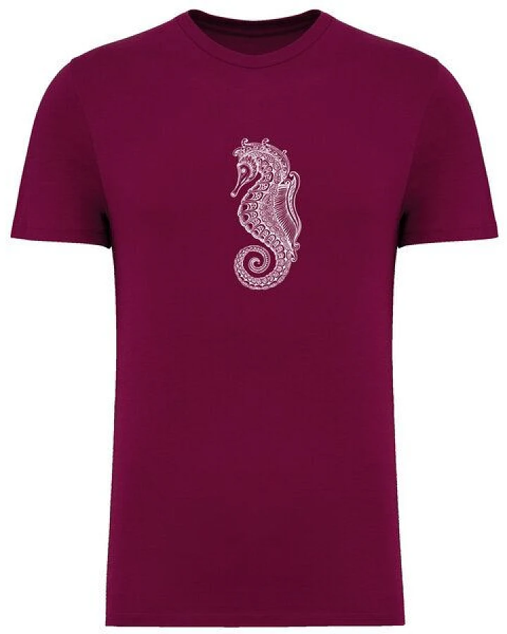 Brandless Basic Bio T-Shirt Nr.4 Seepferd 155g/m² XXS - 5 XL