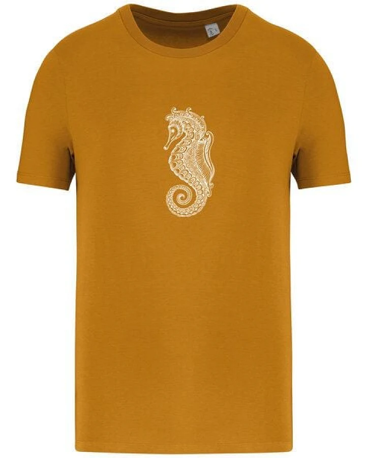 Brandless Basic Bio T-Shirt Nr.4 Seepferd 155g/m² XXS - 5 XL