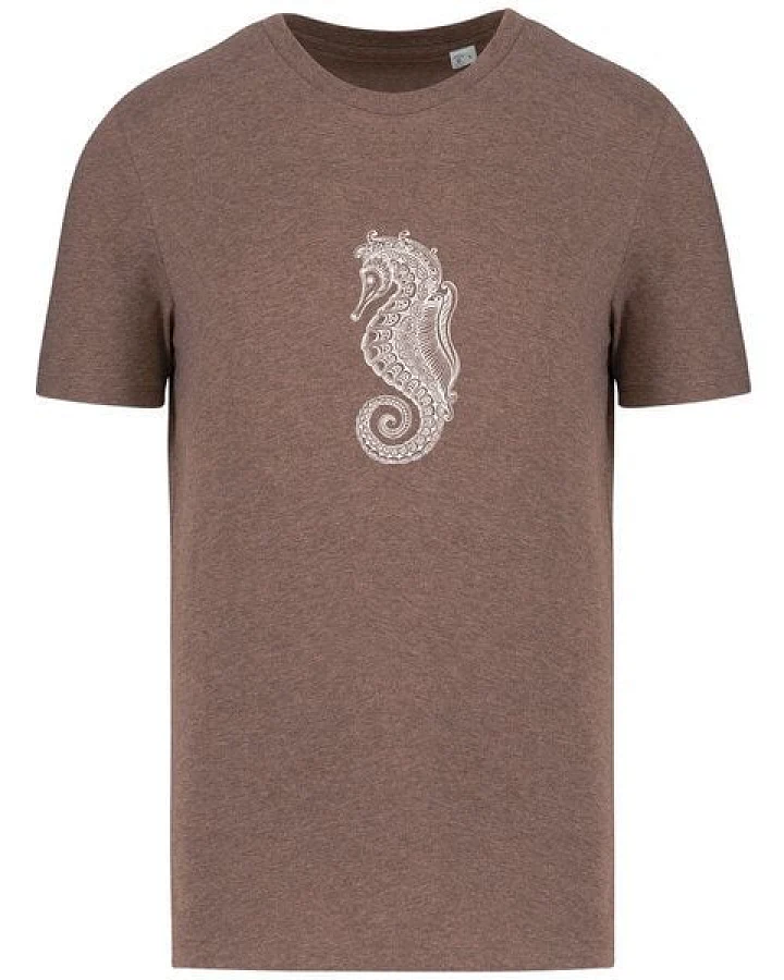 Brandless Basic Bio T-Shirt Nr.4 Seepferd 155g/m² XXS - 5 XL