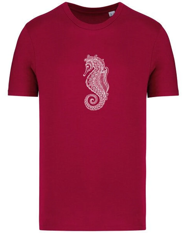 Brandless Basic Bio T-Shirt Nr.4 Seepferd 155g/m² XXS - 5 XL