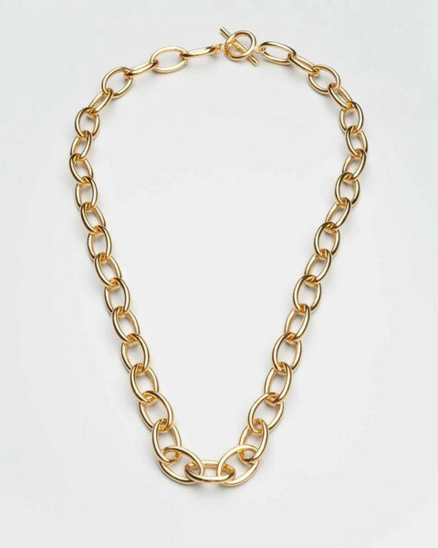 fejn jewelry Kette 'chunky link chain' mit groben Kettengliedern – Ansicht 2