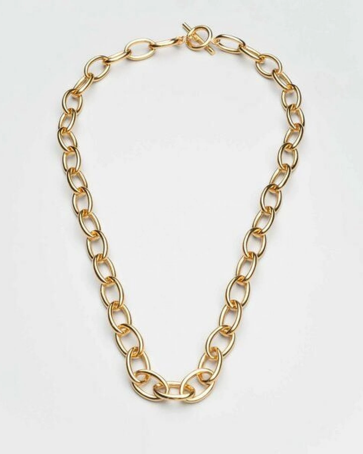 fejn jewelry Kette 'chunky link chain' mit groben Kettengliedern – Ansicht 2