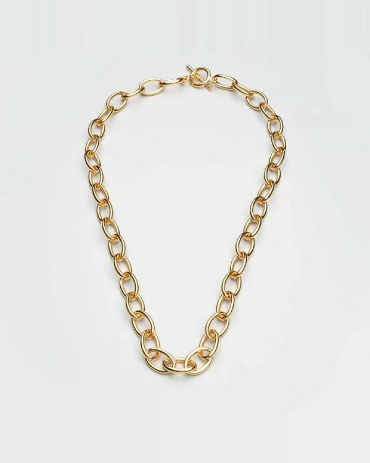 fejn jewelry Kette 'chunky link chain' mit groben Kettengliedern