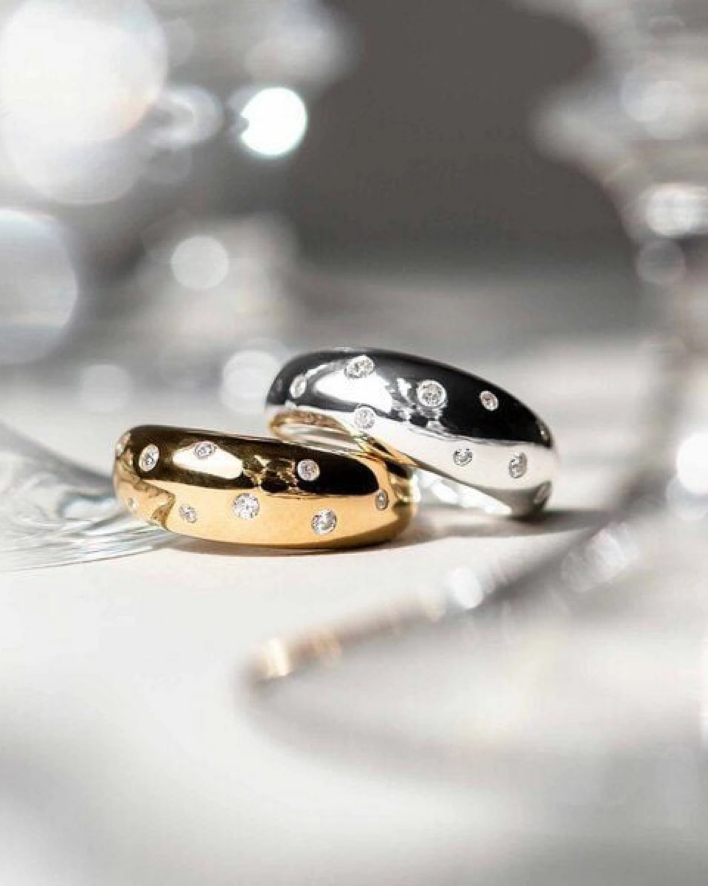 fejn jewelry Ring 'bold sparkle' mit funkelnden Zirkonia – Ansicht 4