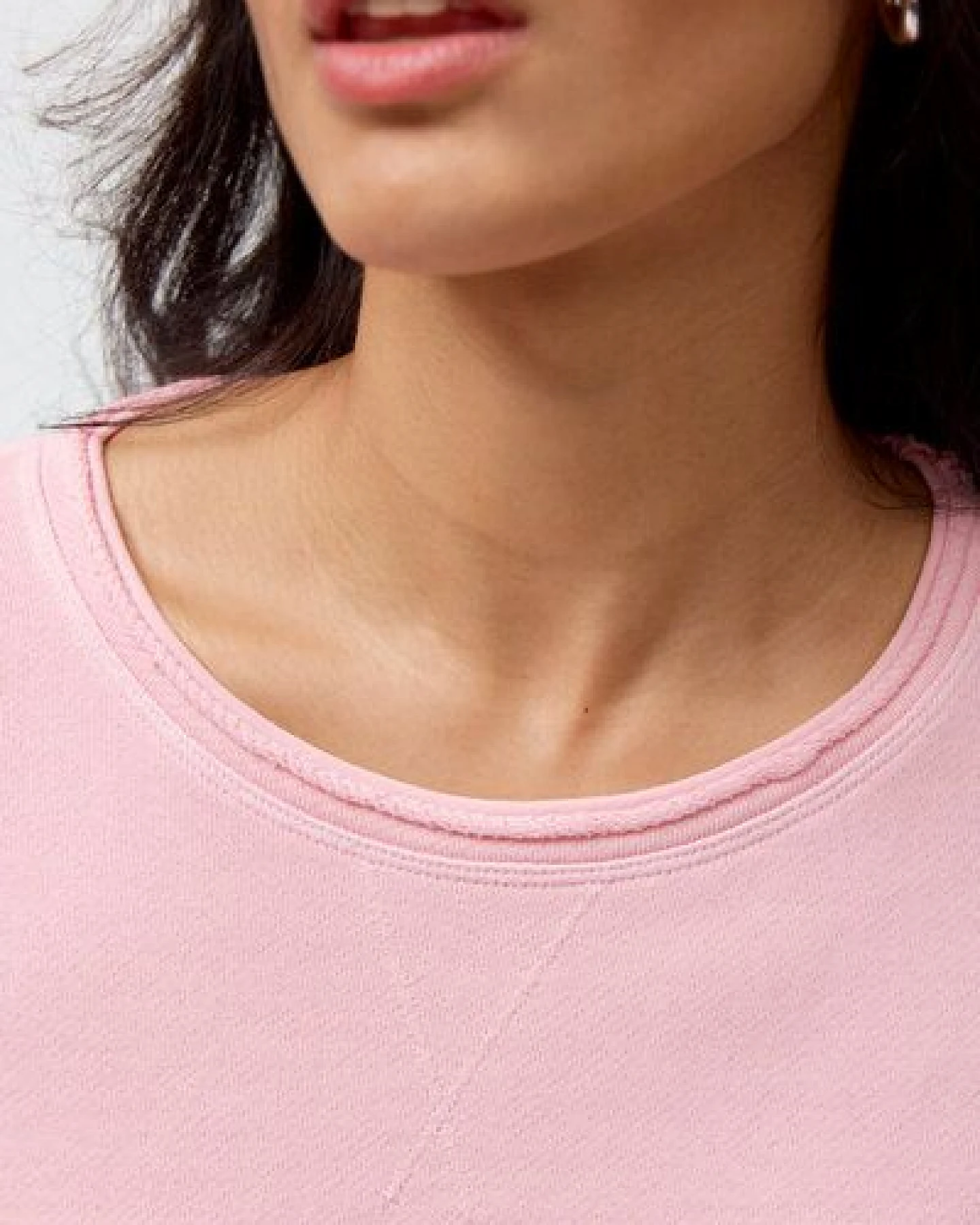 People Wear Organic Sweatshirt, uni, Bio-Baumwolle – Ansicht 3