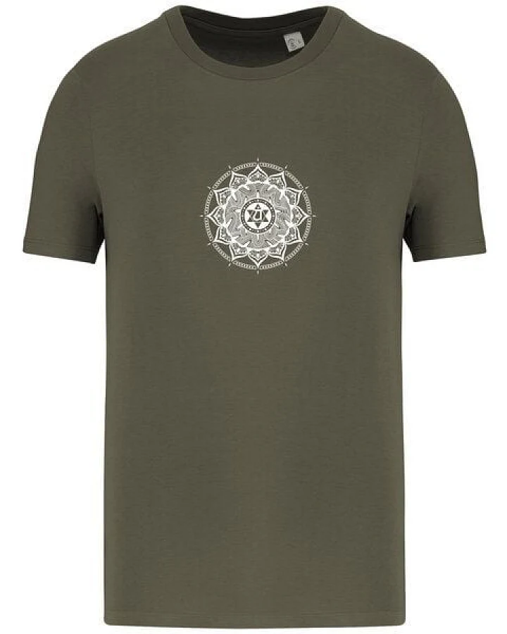 Brandless Basic Bio T-Shirt Anahata Chakra Nr. 4 ( 155g/m²) XXS - 5 XL