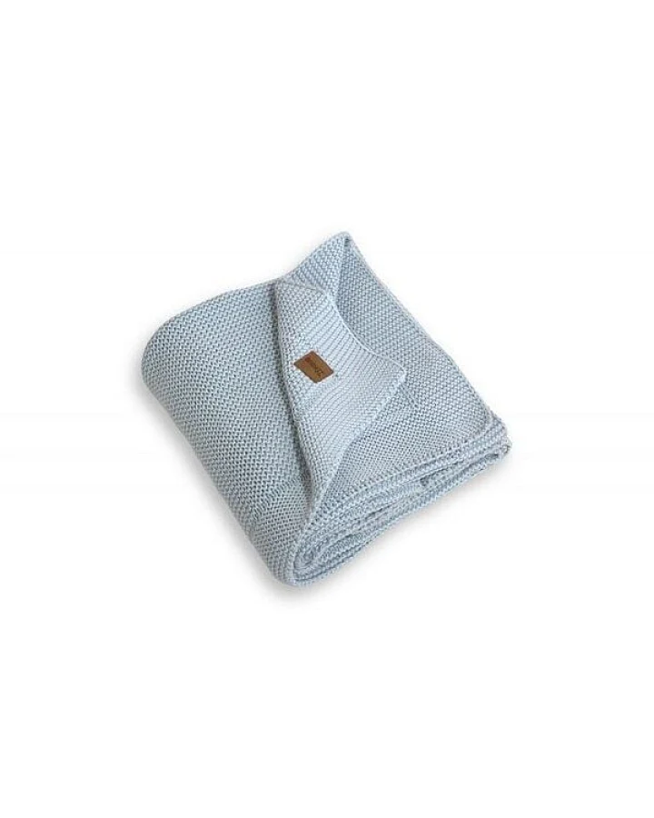 A&R Textile A&R Babydecke Strickdecke 80 x 100 cm Bio Baumwolle hergestellt in Europa in eleganter Geschenkverpackung