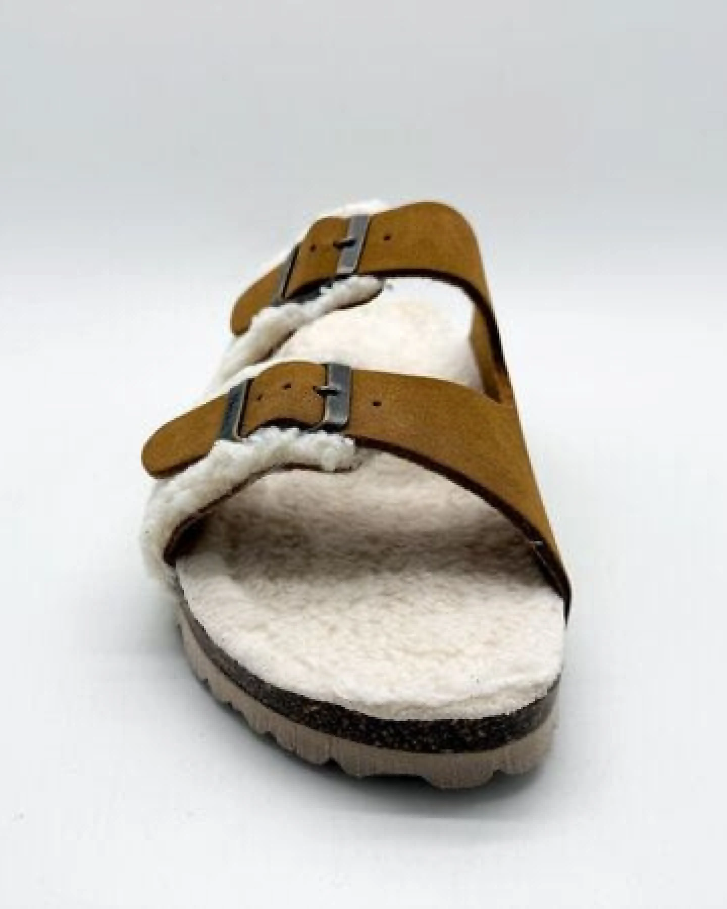 Vegane "thies ® Eco Teddy Mixed Sandale" aus rec. PET & Biobaumwolle – Ansicht 4