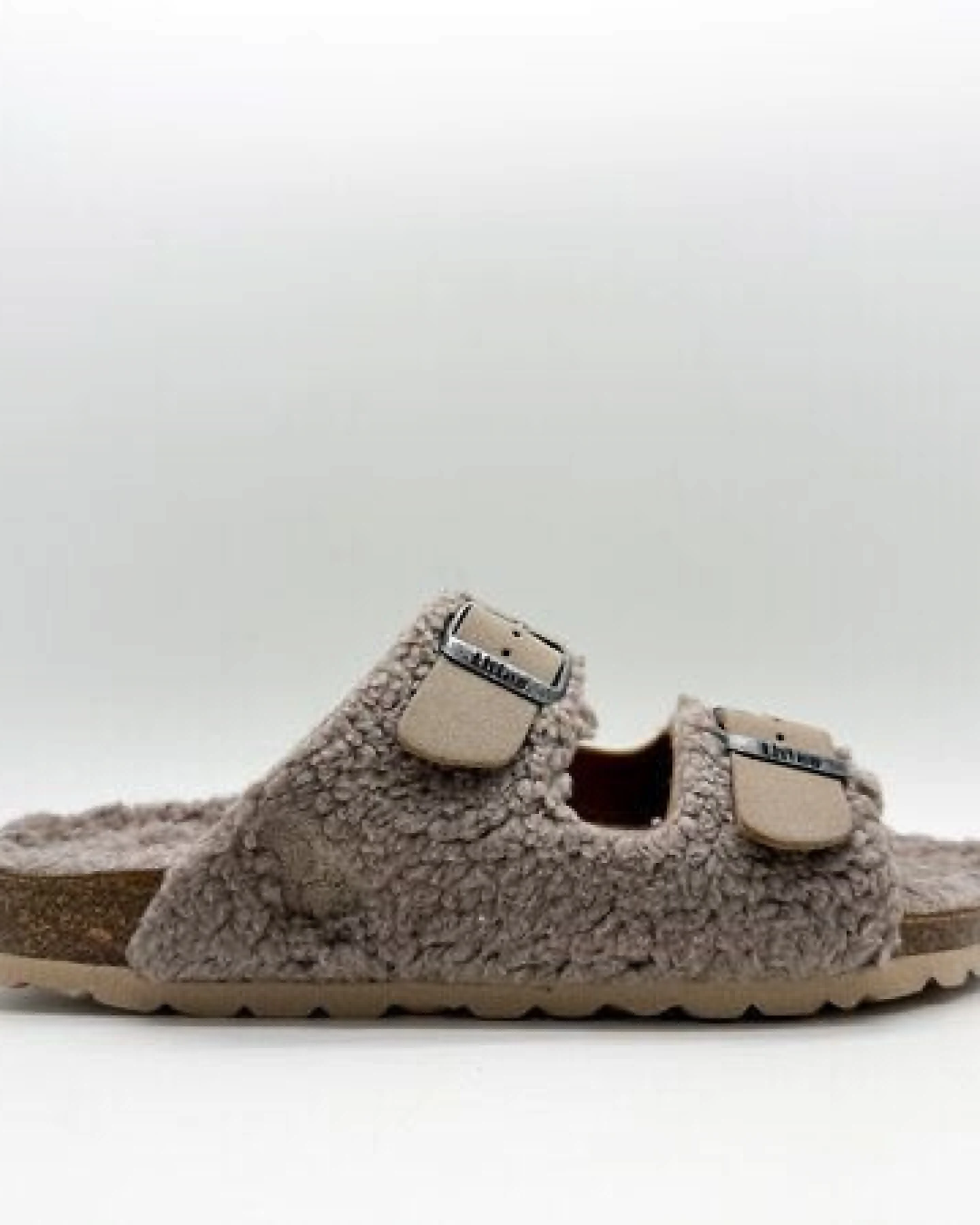 Vegane "thies ® Eco Teddy Mixed Sandale" aus rec. PET & Biobaumwolle – Ansicht 2