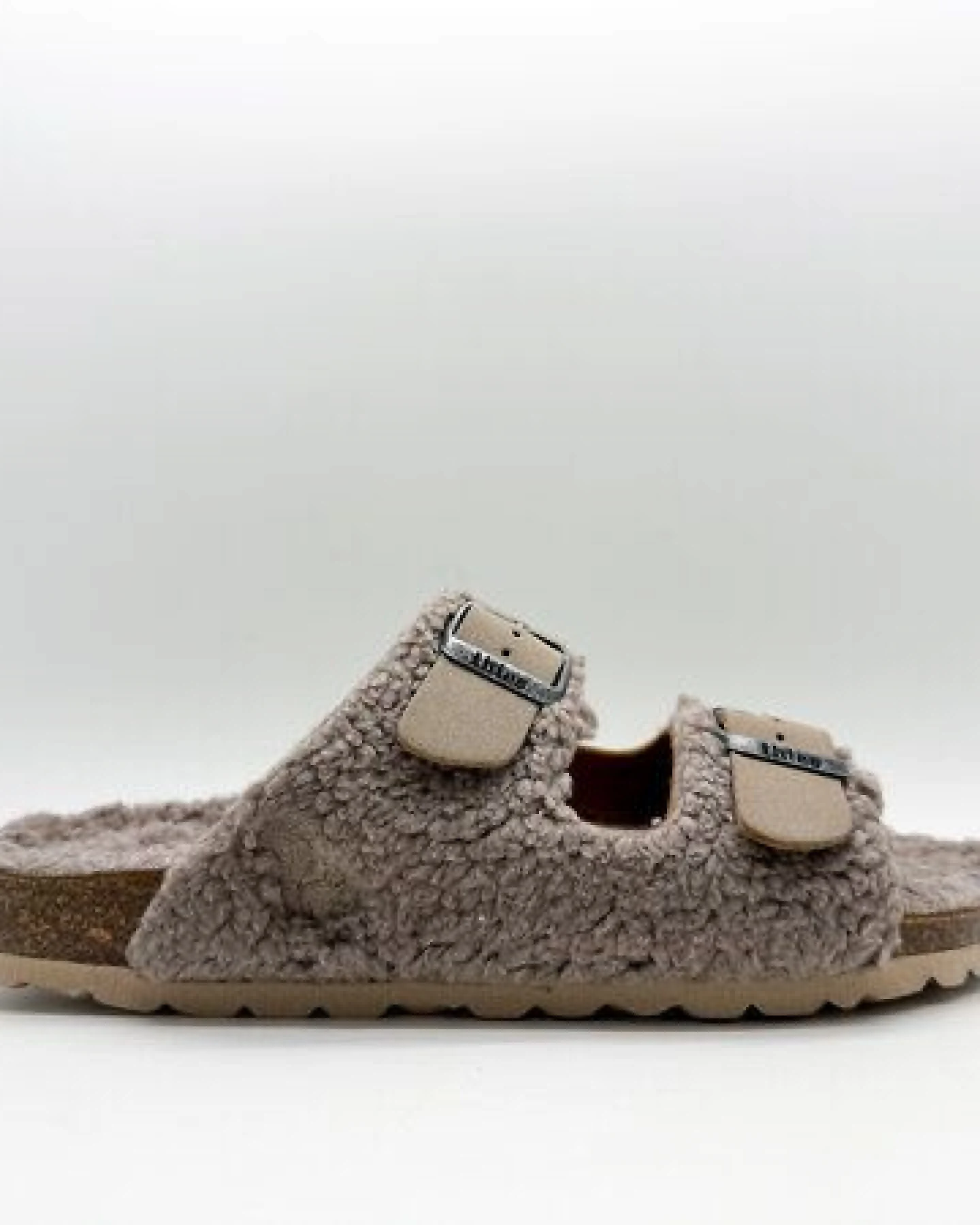 Vegane "thies ® Eco Teddy Mixed Sandale" aus rec. PET & Biobaumwolle – Ansicht 2