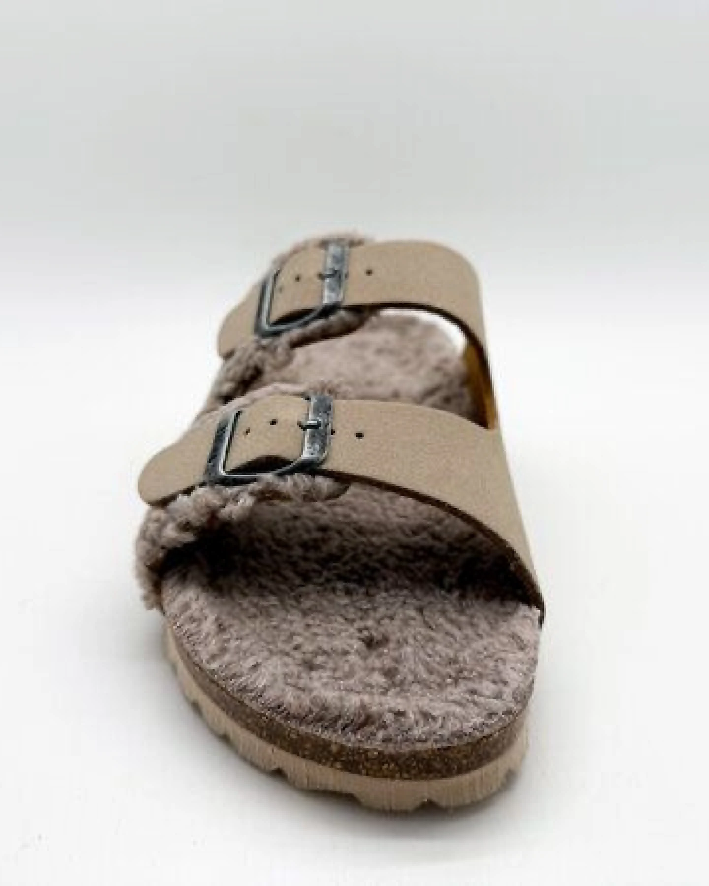 Vegane "thies ® Eco Teddy Mixed Sandale" aus rec. PET & Biobaumwolle – Ansicht 4
